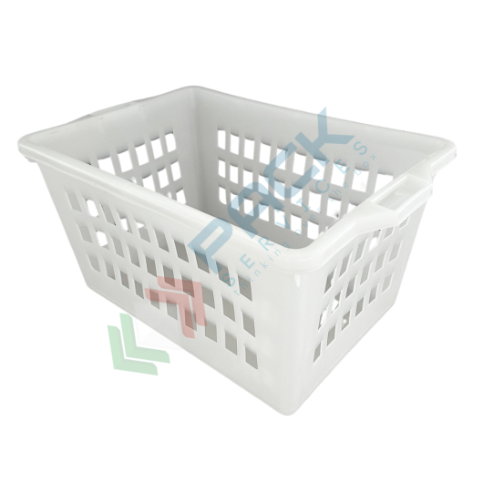 Cassetta Ortofrutta In Plastica HDPE 40 Litri - Sovrapponibile Per Raccolta E Trasporto - Foto 2