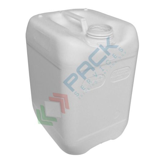 Tanica in plastica (HDPE), capacità 11 Lt, sovrapponibile e omologata ADR/ONU, peso 500 gr, tappo a vite e sigillo (esclusi), colore bianco, Tipologia: Omologate Sovrapponibili, Capacità: 11 Lt, Colore: Bianco, Omologazione ADR: Si, Sezione: Quadrata vendita, produzione, prezzi e offerte