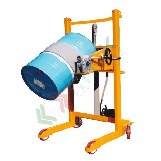Carrello manuale con ribaltatore frontale diametro fisso, mis. 1400 L x 2000 H mm vendita, produzione, prezzi e offerte