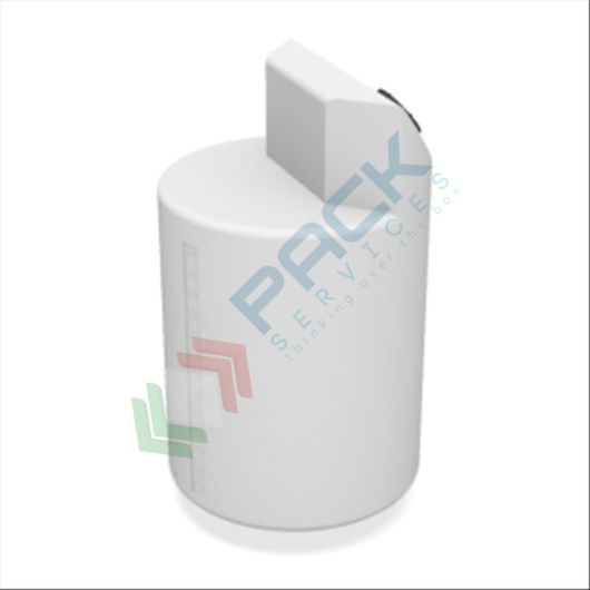 Serbatoio in plastica (PE), con alzata verticale con coperchio, capacità 120 Lt, per stazioni di miscelazione e dosaggio di pompe dosatrici, Tipologia: Alzata Verticale + Coperchio, Capacità: 120 Lt vendita, produzione, prezzi e offerte