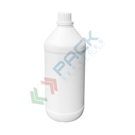 Bottiglia in plastica (HDPE), cilindrica a collo stretto, capacità 1000 ml, chiusura con tappo a vite e sigillo Ø 22 mm (inclusi), colore bianco, Tipologia: Cilindrica Bocca Stretta (CS22), Capacità: 1000 ml, Colore: Bianco vendita, produzione, prezzi e offerte