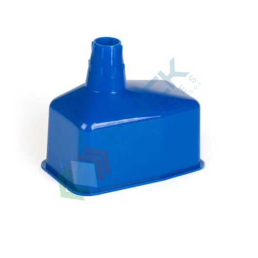 Imbuto rettangolare in plastica, Mis. 170 L x 95 P x 150 H mm, colore blu vendita, produzione, prezzi e offerte