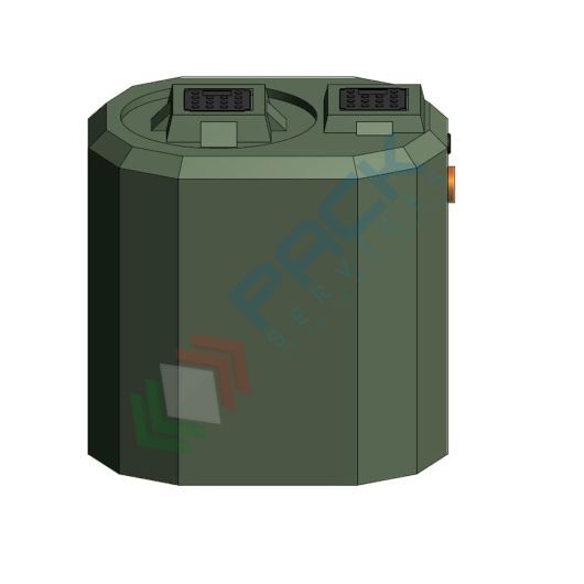 Fossa settica monocamerale, A.E. 5, Mis. 780 L x 1000 P x 1000 H mm, capacità 500 Lt, Tipologia: Fossa Settica, Capacità: 500 Lt, Corpo: Liscio, Versione: Monocamerale vendita, produzione, prezzi e offerte