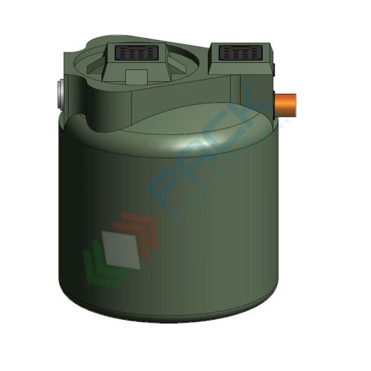 Fossa settica monocamerale, A.E. 6, Mis. Ø 950 x 1100 H mm, capacità 600 Lt, Tipologia: Fossa Settica, Capacità: 600 Lt, Corpo: Liscio, Versione: Monocamerale vendita, produzione, prezzi e offerte