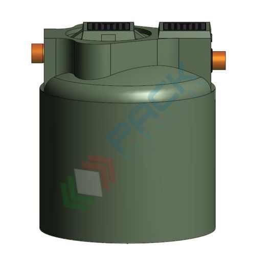 Fossa settica monocamerale, A.E. 16, Mis. Ø 1200 x 1400 H mm, capacità 1600 Lt, Tipologia: Fossa Settica, Capacità: 1600 Lt, Corpo: Liscio, Versione: Monocamerale vendita, produzione, prezzi e offerte