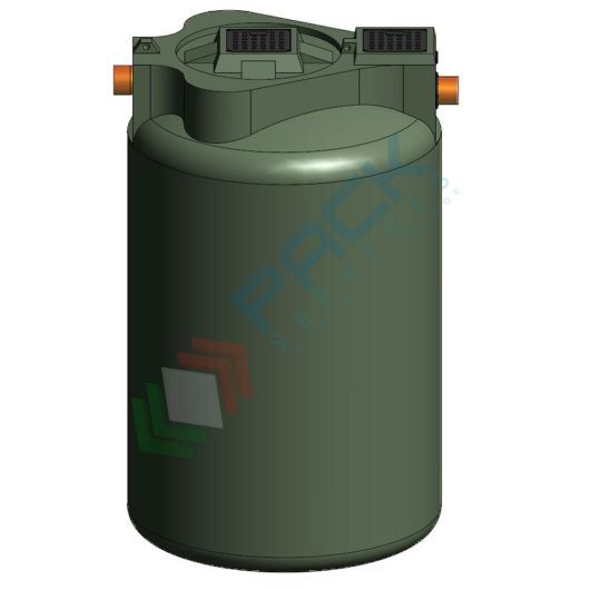 Fossa settica monocamerale, A.E. 30, Mis. Ø 1400 x 2300 H mm, capacità 3500 Lt, Tipologia: Fossa Settica, Capacità: 3500 Lt, Corpo: Liscio, Versione: Monocamerale vendita, produzione, prezzi e offerte