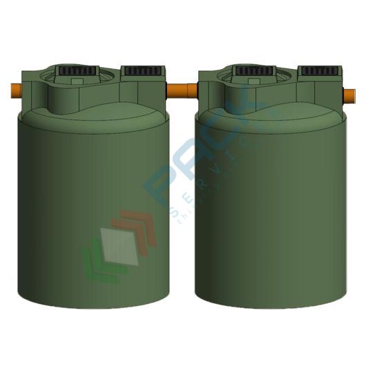 Fossa settica bicamerale, A.E. 5, Mis. Ø 2000 x 1000 H mm, capacità 500 Lt, Tipologia: Fossa Settica, Capacità: 500 Lt, Corpo: Liscio, Versione: Bicamerale vendita, produzione, prezzi e offerte