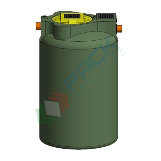 Filtro percolatore anaerobico, A.E. 25, capacità 3500 Lt, Mis. Ø 1400 x 2300 H mm, per il trattamento secondario dei reflui domestici, Tipologia: Filtro Percolatore, Capacità: 3500 Lt, Corpo: Liscio, Versione: Anaerobico vendita, produzione, prezzi e offerte