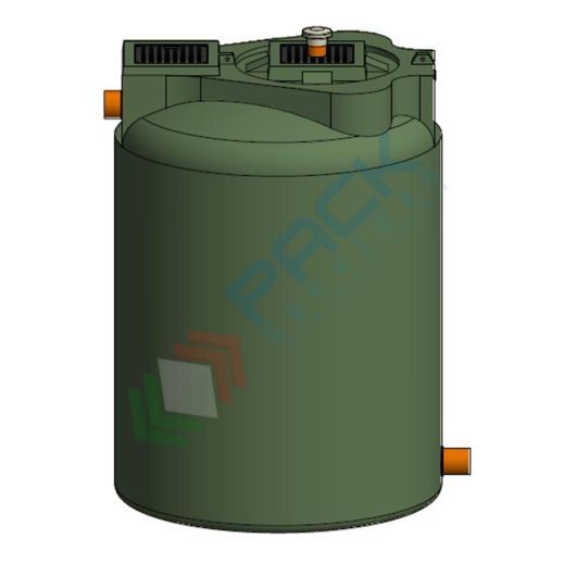 Filtro percolatore aerobico, A.E. 10, capacità 1000 Lt, Mis. 780 L x 1300 P x 1250 H mm, per il trattamento secondario dei reflui domestici, Tipologia: Filtro Percolatore, Capacità: 1000 Lt, Corpo: Liscio, Versione: Aerobico vendita, produzione, prezzi e offerte
