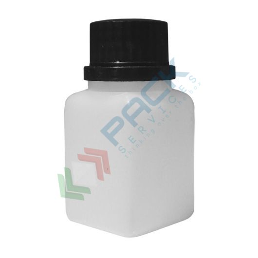Flacone in plastica (HDPE), rettangolare a collo stretto, capacità 50 ml, chiusura con tappo a vite, sottotappo e sigillo (inclusi), Tipologia: Rettangolare bocca stretta (FL), Capacità: 50 ml, Colore: Neutro vendita, produzione, prezzi e offerte