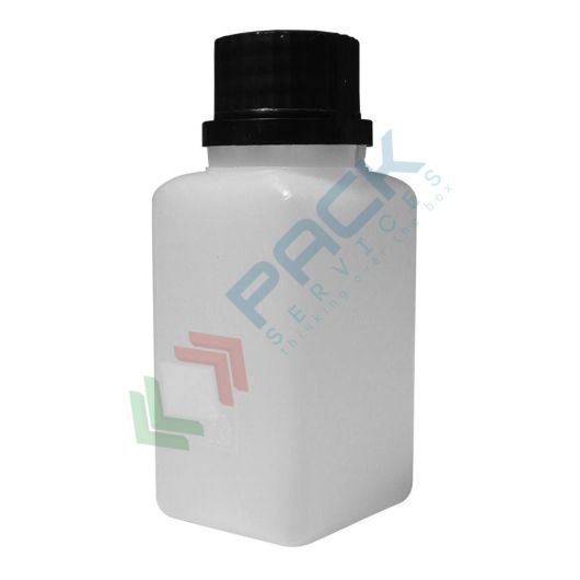 Flacone in plastica (HDPE), rettangolare a collo stretto, capacità 100 ml, chiusura con tappo a vite, sottotappo e sigillo (inclusi), Tipologia: Rettangolare bocca stretta (FL), Capacità: 100 ml, Colore: Neutro vendita, produzione, prezzi e offerte