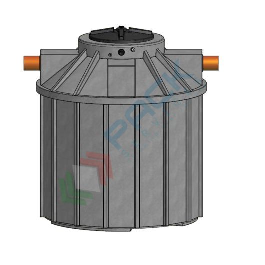 Serbatoio acqua piovana in plastica, cilindrico verticale, capacità 1200 Lt, elettropompa 0,6 Kw/0,8 Hp, uso domestico, Tipologia: Verticale, Capacità: 1200 Lt, Versione: Elettropompa E (0,6 Kw/0,8 Hp) vendita, produzione, prezzi e offerte