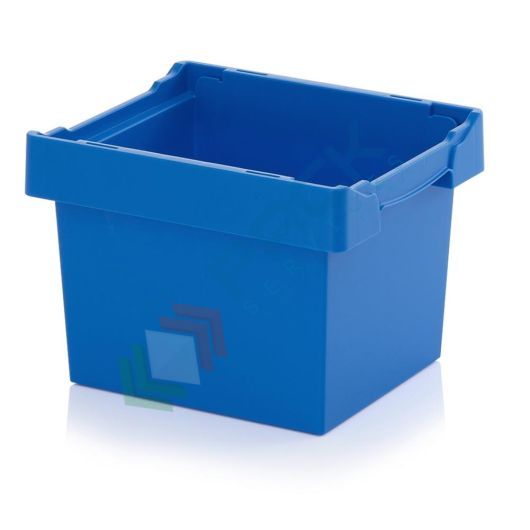 Cassetta in plastica (PP) sovrapponibile ed inseribile, capacità 21 Lt, Mis. 400 L x 300 P x 270 H mm, Tipologia: Inseribili e Sovrapponibili, Mis. Base (cm): 30 x 40, Altezza (cm): 27, Versione: Senza coperchio vendita, produzione, prezzi e offerte