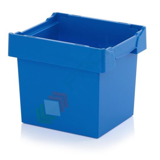 Cassetta in plastica (PP) sovrapponibile ed inseribile, capacità 25,1 Lt, Mis. 400 L x 300 P x 320 H mm, Tipologia: Inseribili e Sovrapponibili, Mis. Base (cm): 30 x 40, Altezza (cm): 32, Versione: Senza coperchio vendita, produzione, prezzi e offerte