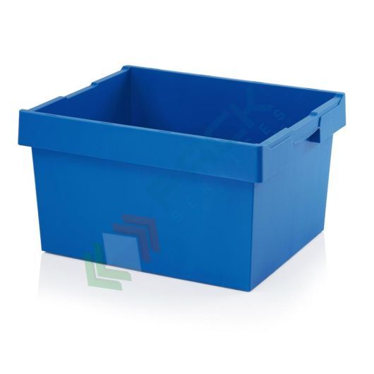 Cassetta in plastica (PP) sovrapponibile ed inseribile, capacità 142,6 Lt, Mis. 800 L x 600 P x 420 H mm, Tipologia: Inseribili e Sovrapponibili, Mis. Base (cm): 60 x 80, Altezza (cm): 42, Versione: Senza coperchio vendita, produzione, prezzi e offerte