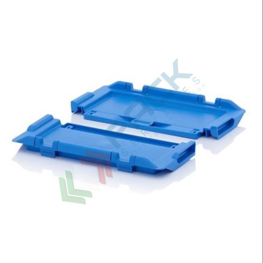 Coperchio incernierato per cassetta inseribile e sovrapponibile in plastica (PP) 400 x 300 mm, serie MB, Tipologia: Coperchio, Per Alimenti: SI, Misura: 30 x 40 cm vendita, produzione, prezzi e offerte