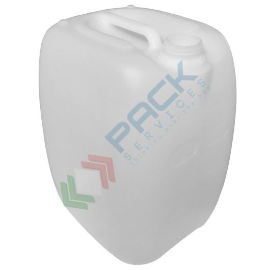 Tanica in plastica (HDPE), capacità 20 Lt, sovrapponibile e omologata ADR/ONU, peso 990 gr, tappo a vite e sigillo (esclusi), colore neutro, Tipologia: Omologate Sovrapponibili, Capacità: 20 Lt, Omologazione ADR: SI, Sezione: Rettangolare, Colore: Neutro vendita, produzione, prezzi e offerte