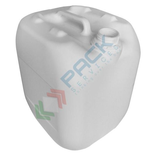 Tanica in plastica (HDPE), capacità 25 Lt, sovrapponibile e omologata ADR/ONU, peso 1100 gr, tappo a vite e sigillo (esclusi), colore bianco, Tipologia: Omologate Sovrapponibili, Capacità: 25 Lt, Omologazione ADR: SI, Sezione: Quadrata, Colore: Bianco vendita, produzione, prezzi e offerte