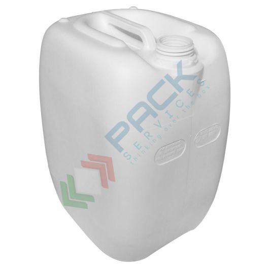 Tanica in plastica (HDPE), capacità 20 Lt, sovrapponibile e omologata ADR/ONU, peso 990 gr, tappo a vite e sigillo (esclusi), colore bianco, Tipologia: Omologate Sovrapponibili, Capacità: 20 Lt, Colore: Bianco, Omologazione ADR: Si, Sezione: Rettangolare vendita, produzione, prezzi e offerte