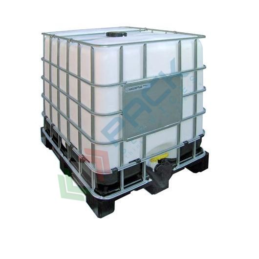 Cisterna IBC 1000 Litri in plastica, nuova, coperchio 150 mm, valvola di scarico 2", pallet in plastica, omologata ADR/ONU, colore neutro, Tipologia: Nuove, Capacità: 1000 Lt, Colore: Neutro, Tipo Pallet: Plastica, Ø Coperchio (mm): 150, Omologazione ADR: Si vendita, produzione, prezzi e offerte