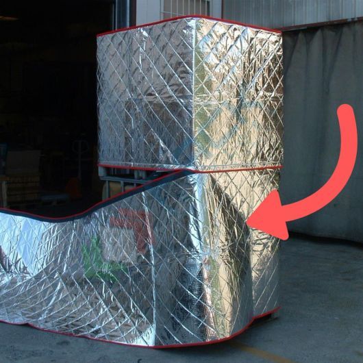 Prolunga per coperture termoisolanti per cisternette IBC 1000 Lt (Art. COPTER-CA1 e COPTER-CA2), Tipologia: Prolunga Multiuso, Versione: Per COPTER-CA1 e COPTER-CA2 vendita, produzione, prezzi e offerte