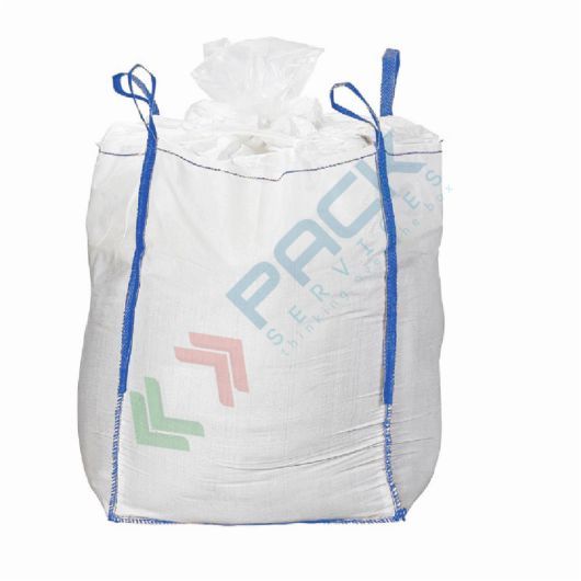 Saccone big bag U-Panel, Mis. 90 L x 90 P x 120 H cm, con liner, SWL 1000 Kg, SF 5:1, caramella/chiuso, Tipologia: U-Panel, Base: Chiuso, Parte Superiore: A caramella, Capacità di carico (SWL): 1000 Kg, Mis. Base (cm): 90 x 90, Altezza (cm): 120 vendita, produzione, prezzi e offerte
