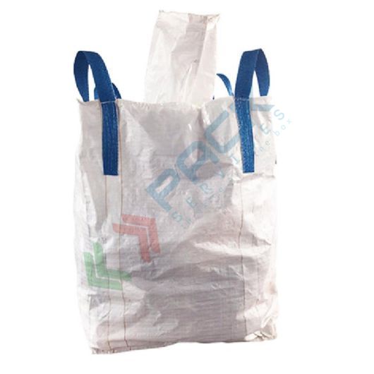 Saccone big bag tubolare, Mis. 90 L x 90 P x 130 H cm, SWL 1500 Kg, SF 5:1, valvola/chiuso, Tipologia: Tubolare, Mis. Base (cm): 90 x 90, Altezza (cm): 130, Base: Chiuso, Parte Superiore: Valvola di Carico, Capacità di carico (SWL): 1500 Kg vendita, produzione, prezzi e offerte