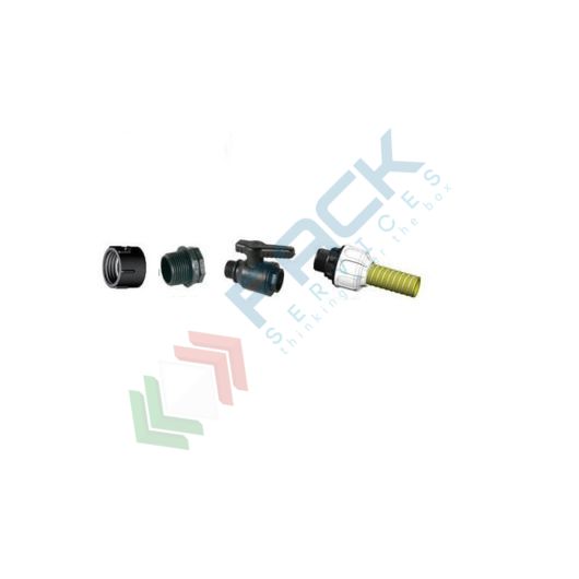 Kit per cisternette completo di adattatore, valvola MF, raccordo rapido per tubi, Versione: Adattatore + Valvola MF + Raccordo vendita, produzione, prezzi e offerte