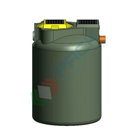 Fossa imhoff biologica, corpo liscio, A.E. 15, capacità 2200 Lt, Mis. Ø 1200 x 2050 H mm, per il trattamento primario dei reflui domestici, Tipologia: Fossa Imhoff, Capacità: 2200 Lt, Corpo: Liscio, Versione: Standard vendita, produzione, prezzi e offerte