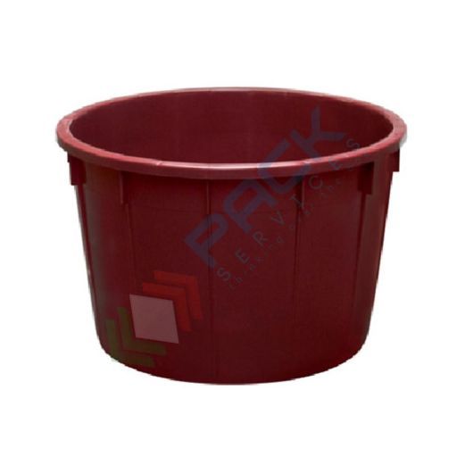 Mastello in plastica (HDPE), capacità 225 Lt, Mis. Ø 860 x 540 mm, ideale per enologia, colore vinaccia, Tipologia: Enologia, Capacità: 225 Lt vendita, produzione, prezzi e offerte