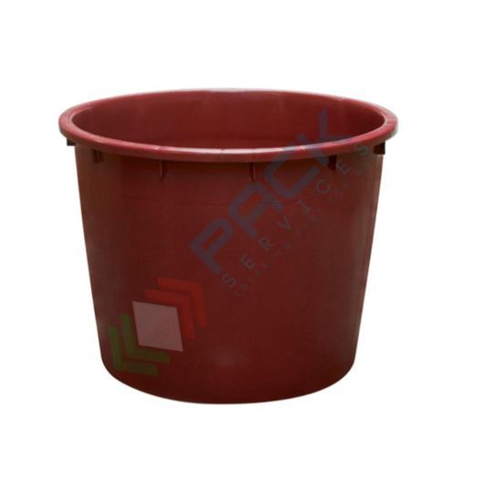 Mastello in plastica (HDPE), capacità 350 Lt, Mis. Ø 950 x 710 mm, ideale per enologia, colore vinaccia, Tipologia: Enologia, Capacità: 350 Lt vendita, produzione, prezzi e offerte