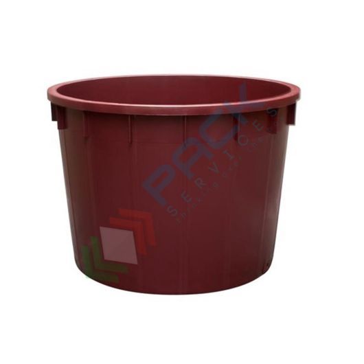 Mastello in plastica (HDPE), capacità 1000 Lt, Mis. Ø 1340 x 950 mm, ideale per enologia, colore vinaccia, Tipologia: Enologia, Capacità: 1000 Lt vendita, produzione, prezzi e offerte