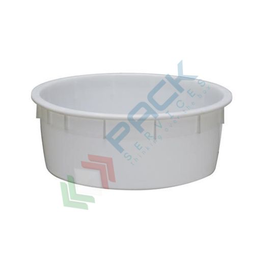 Mastello in plastica (HDPE), capacità 110 Lt, Mis. Ø 800 x 300 mm, ideale per alimenti, colore neutro, Tipologia: Alimenti, Capacità: 110 Lt vendita, produzione, prezzi e offerte