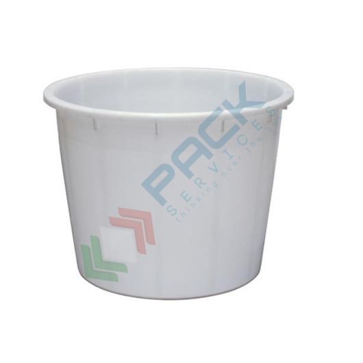 Mastello in plastica (HDPE), capacità 350 Lt, Mis. Ø 950 x 710 mm, ideale per alimenti, colore neutro, Tipologia: Alimenti, Capacità: 350 Lt vendita, produzione, prezzi e offerte