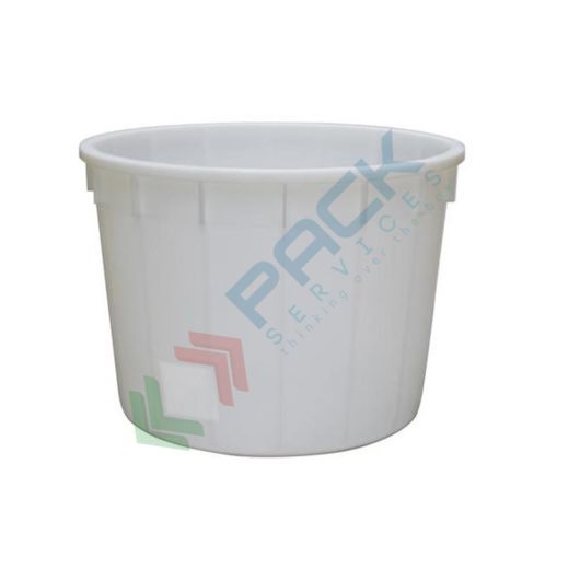 Mastello in plastica (HDPE), capacità 1000 Lt, Mis. Ø 1340 x 950 mm, ideale per alimenti, colore neutro, Tipologia: Alimenti, Capacità: 1000 Lt vendita, produzione, prezzi e offerte