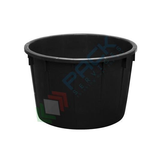 Mastello in plastica (HDPE), capacità 225 Lt, Mis. Ø 860 x 540 H mm, ideale per piante da vivaio, colore nero, Tipologia: Vivaio, Capacità: 225 Lt vendita, produzione, prezzi e offerte