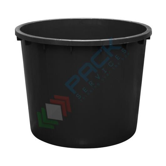 Mastello in plastica (HDPE), capacità 500 Lt, Mis. Ø 1040 x 820 H mm, ideale per piante da vivaio, colore nero, Tipologia: Vivaio, Capacità: 500 Lt vendita, produzione, prezzi e offerte