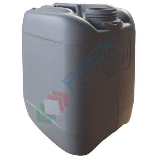 Tanica in plastica (HDPE), capacità 5 Lt, sovrapponibile e omologata ADR/ONU, peso 250 gr, tappo a vite e sigillo (esclusi), colore grigio, Tipologia: Omologate Sovrapponibili, Capacità: 5 Lt, Colore: Grigio, Omologazione ADR: Si, Sezione: Rettangolare vendita, produzione, prezzi e offerte