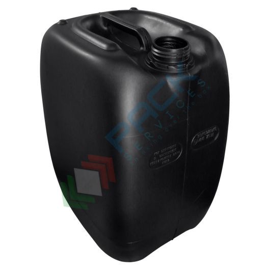 Tanica in plastica (HDPE), capacità 20 Lt, sovrapponibile e omologata ADR/ONU, peso 990 gr, tappo a vite e sigillo (esclusi), colore nero, Tipologia: Omologate Sovrapponibili, Capacità: 20 Lt, Colore: Nero, Omologazione ADR: Si, Sezione: Rettangolare vendita, produzione, prezzi e offerte
