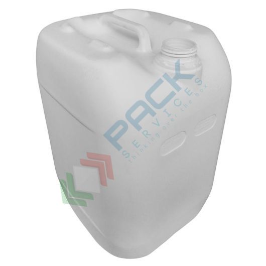 Tanica in plastica (HDPE), capacità 30 Lt, sovrapponibile e omologata ADR/ONU, peso 1200 gr, tappo a vite e sigillo (esclusi), colore bianco, Tipologia: Omologate Sovrapponibili, Capacità: 30 Lt, Omologazione ADR: SI, Sezione: Rettangolare, Colore: Bianco vendita, produzione, prezzi e offerte
