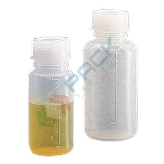 Bottiglia in plastica (PE), cilindrica a collo largo, capacità 500 ml, chiusura con tappo a vite normalizzato (incluso), Tipologia: Cilindrica Bocca Larga (PSK-PE), Capacità: 500 ml, Colore: Neutro vendita, produzione, prezzi e offerte