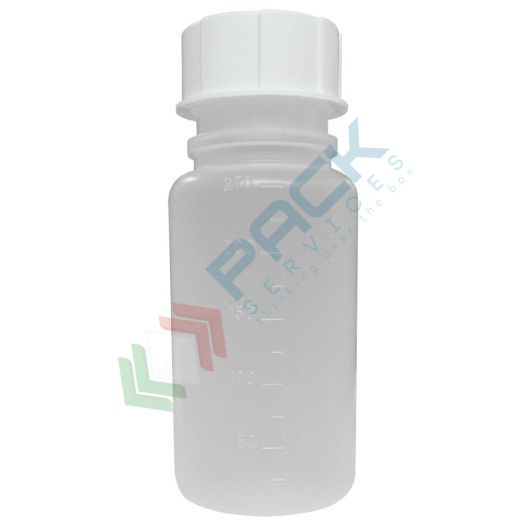 Bottiglia in plastica (PP), cilindrica a collo largo, capacità 250 ml, chiusura con tappo a vite normalizzato (incluso), Tipologia: Cilindrica Bocca Larga (PSK), Capacità: 250 ml, Colore: Neutro vendita, produzione, prezzi e offerte