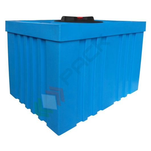 Serbatoio acqua in plastica (PE), parallelepipedo orizzontale nervato, capacità 255 Lt, Mis. 620 L x 830 P x 640 H mm, colore azzurro, Tipologia: Parallelepipedo, Capacità: 255 Lt, Versione: Nervato vendita, produzione, prezzi e offerte