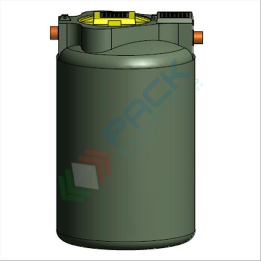 Separatore di oli statici, Mis. Ø 1400 x 2300 H mm, capacità 3500 Lt, Tipologia: Separatore di Oli Statico, Capacità: 3500 Lt, Corpo: Liscio, Versione: Standard vendita, produzione, prezzi e offerte