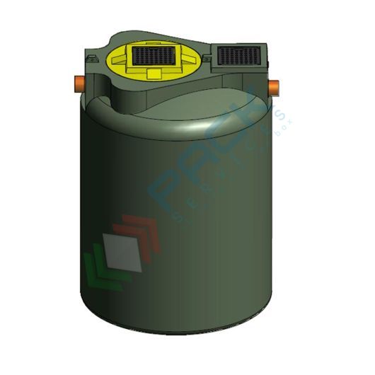 Separatore di oli statici, Mis. Ø 1725 x 2400 H mm, capacità 5500 Lt, Tipologia: Separatore di Oli Statico, Capacità: 5500 Lt, Corpo: Liscio, Versione: Standard, 5 image vendita, produzione, prezzi e offerte