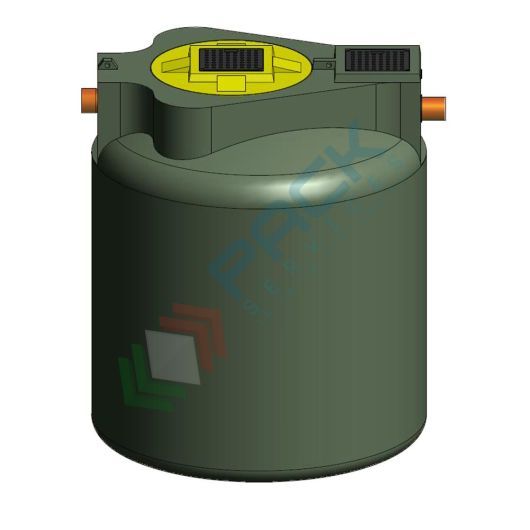 Separatore di oli statici, Mis. Ø 2000 x 2350 H mm, capacità 7000 Lt, Tipologia: Separatore di Oli Statico, Capacità: 7000 Lt, Corpo: Liscio, Versione: Standard, 3 image vendita, produzione, prezzi e offerte