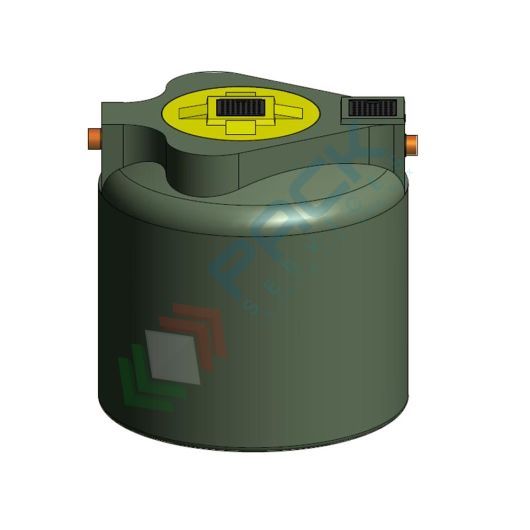 Separatore di oli statici, Mis. Ø 2500 x 2500 H mm, capacità 12000 Lt, Tipologia: Separatore di Oli Statico, Capacità: 12000 Lt, Corpo: Liscio, Versione: Standard vendita, produzione, prezzi e offerte