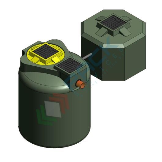 Separatore di oli statici con serbatoio di raccolta esterno, Mis. Ø 1100 x 1350 H mm, capacità 1200 Lt, Tipologia: Separatore di Oli Statico, Capacità: 1200 Lt, Corpo: Liscio, Versione: Serbatoio Esterno vendita, produzione, prezzi e offerte