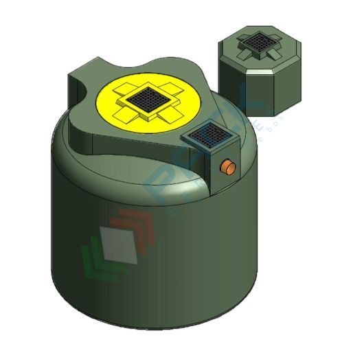 Separatore di oli statici con serbatoio di raccolta esterno, Mis. Ø 2500 x 2500 H mm, capacità 12000 Lt, Tipologia: Separatore di Oli Statico, Capacità: 12000 Lt, Corpo: Liscio, Versione: Serbatoio Esterno vendita, produzione, prezzi e offerte