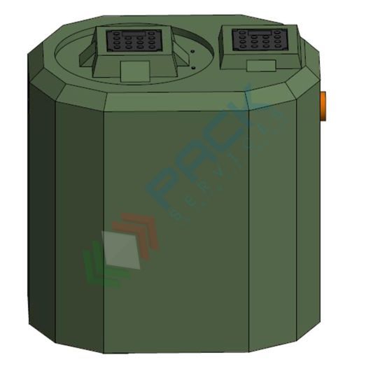 Separatore di oli a coalescenza con filtro estraibile, Mis. Ø 1000 x 1000 H mm, capacità 500 Lt, Tipologia: Separatore di Oli a Coalescenza, Capacità: 500 Lt, Corpo: Liscio, Versione: Filtro Estraibile, 6 image vendita, produzione, prezzi e offerte